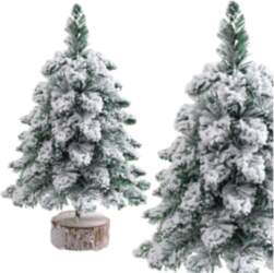 Decorative Artificial Christmas Tree on a