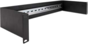 DeLOCK 19" DIN rail Panel 2U