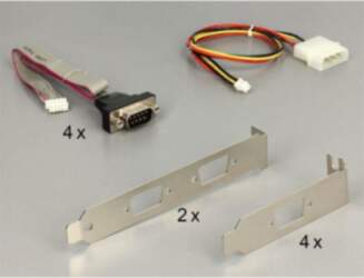 DeLOCK 95244 interface cards/adapter Serial Internal