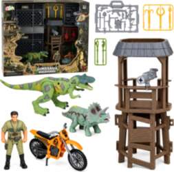 Dinosaur Research Base Set Dinosaurs Figures