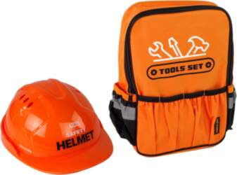 DIY Kit in Backpack Helmet Tools