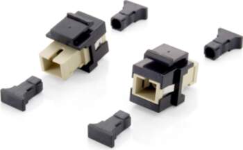 Equip Fiber Optic Keystone Adapter, SC