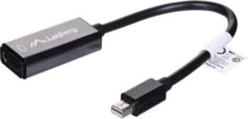 Lanberg AD-0005-BK cable interface/gender adapter Mini