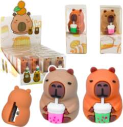 Lean Capybara Sharpener With Cup School