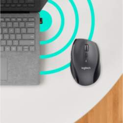 Logitech Marathon M705 mouse RF Wireless