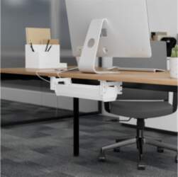 Maclean under-desk cable/extension organizer, max. load