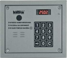 Audio panel with RFID key reader