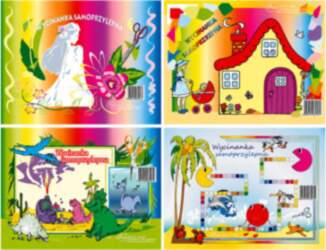 PROTOS A4 Assorted Self-Adhesive Colored Paper