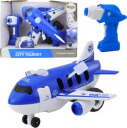 Remote Controlled Screwdriver RC Plane Blue