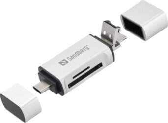 Sandberg USB-C+USB+MicroUSB