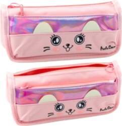 School Pencil Case With Cat Two