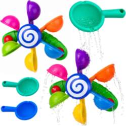 Bath Set Water Windmill with Suction