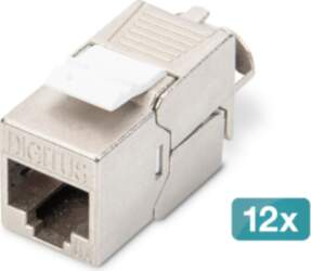 Digitus CAT 6A Keystone module, shielded