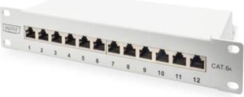 Digitus CAT 6A Patch Panel, shielded