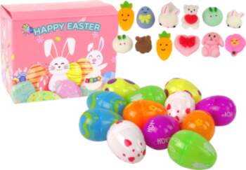 Easter Eggs Squishy Rabbit Toy Pack