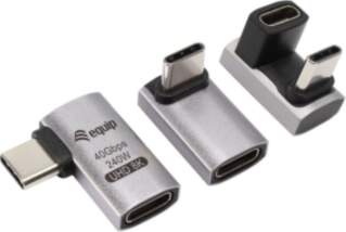 Equip Adapter USB-C->USB-C 180° 40Gbps PD