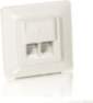 Equip Cat.5e German Modular Faceplate
