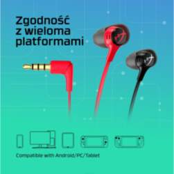 HyperX Cloud Earbuds II RED Gaming