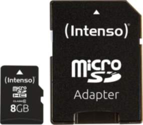 Intenso 8GB MicroSDHC memory card Class