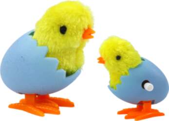 Jumping Chicken In Egg Shell Wind
