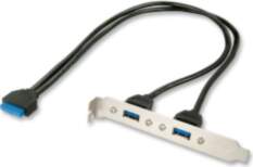 Lindy 33096 cable interface/gender adapter 2