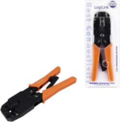 LogiLink Crimping tool universal Orange