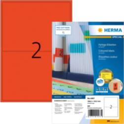 HERMA 4567 self-adhesive label Rectangle Red