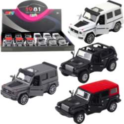 Off-road SUV Car Metal Pull-Back Drive