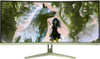 Arozzi Nova 34" Curved computer monitor