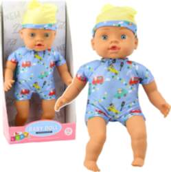 LEANToys Baby Doll Blue Clothes with