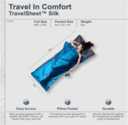 Cocoon TravelSheet Rectangular sleeping bag Cotton
