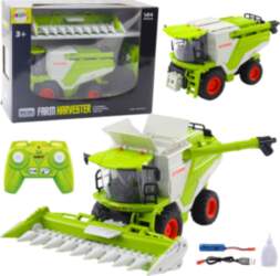 LEANToys Combine Harvester With Corn Header