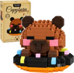 Construction Blocks Mini Figure Capybara on