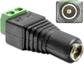 DELOCK Adapter Terminalblock 2Pin -> DC