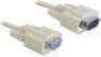 DeLOCK Sub-D9 5m serial cable Beige