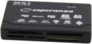 Esperanza EA119 card reader Black USB