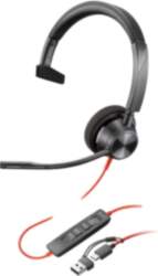 HP Poly Blackwire 3310 Monaural Microsoft