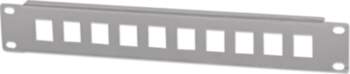 Intellinet Patch Panel, Blank, 10", 1U