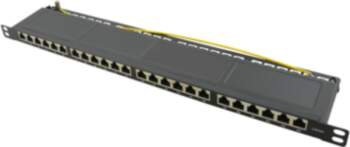 LogiLink NP0063 patch panel 0.5U
