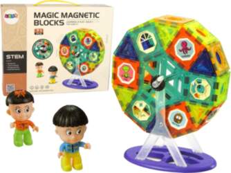 Magnetic bricks 3D Devil`s Mill Carousel