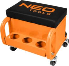 NEO TOOLS Workshop stool on wheels