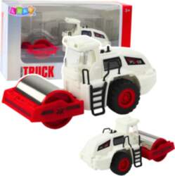 LEANToys Road Roller Construction Metal Rotating