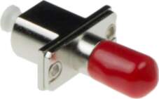 ACT Fiber optic LC-ST simplex adapter