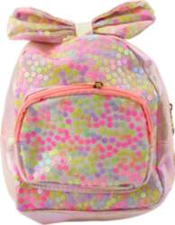 Children`s Backpack With Sequins, Flowers, Bow
