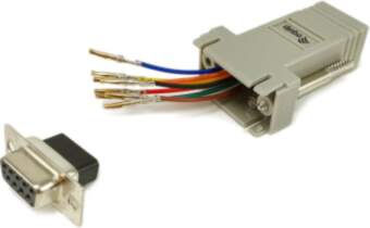 Equip Adapter DB9 Serial->RJ45 Bu/Bu 8Pin
