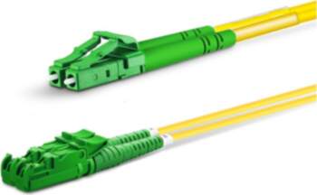 Equip E2000/APC to LC/APC Fiber Cable