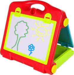 Foldable 2in1 Blackboard Suitcase - Chalk