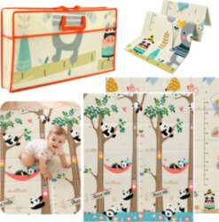 Foldable Double-Sided Foam Educational Crawling Mat