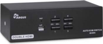 Inter-Tech AS-42HA HDMI KVM switch Black
