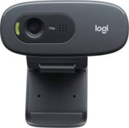LOGITECH C270 HD Webcam - BLACK